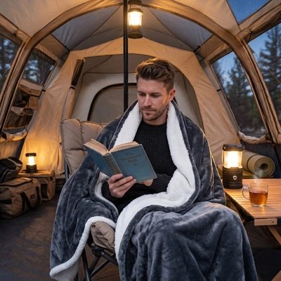 Couverture de camping | Cocooning - Camping Aventurier