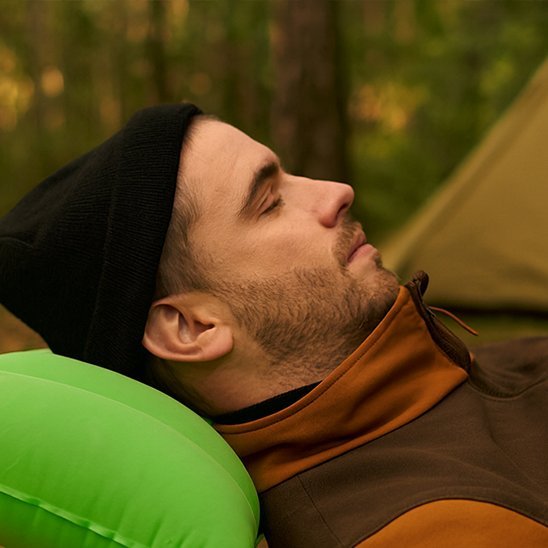 Coussin gonflable de camping Travel Comfort 