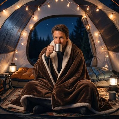 Couverture de camping | Cocooning - Camping Aventurier