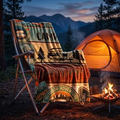 Couverture de camping | Douce et Chaude - Camping Aventurier