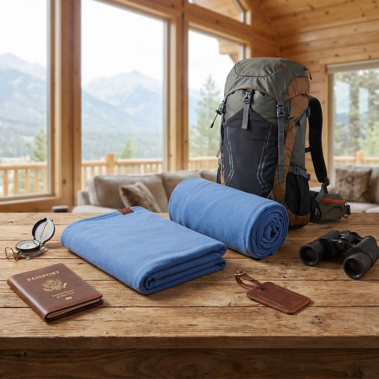 Doublure de sac de couchage en polaire | Drap de voyage ultra - léger - Camping Aventurier