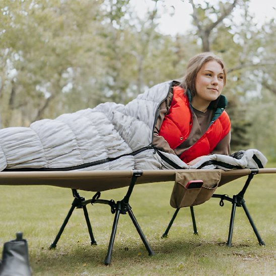 Lit de camp pliable | Ultra - Léger - Camping Aventurier
