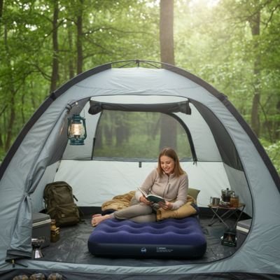 Matelas gonflable 1 personne | ComfortCamp - Camping Aventurier
