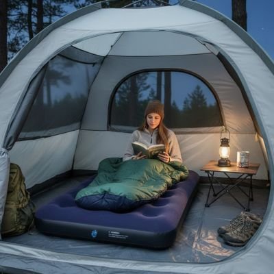 Matelas gonflable 1 personne | ComfortCamp - Camping Aventurier