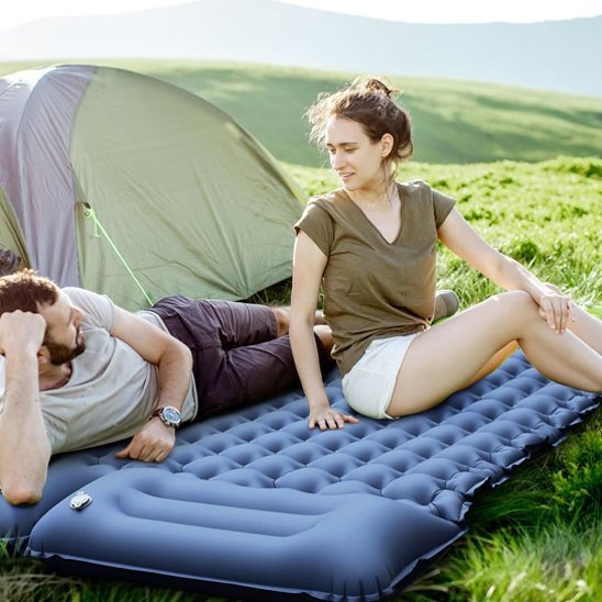 Matelas gonflable 2 personnes | Comfort Plus - Camping Aventurier