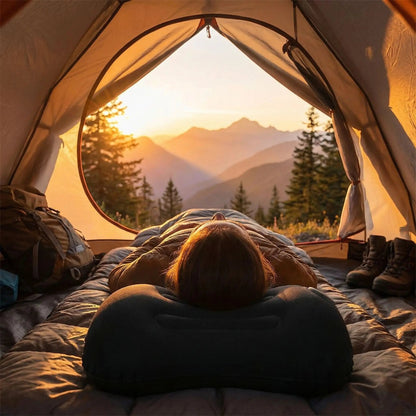 Oreiller de camping | Ergonomique - Camping Aventurier