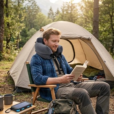 Oreiller de voyage | Confort nomade - Camping Aventurier