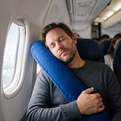 Oreiller de voyage | Gonflable Anti-Douleurs Cervicales - Camping Aventurier